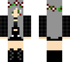 grey goth girl