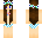 lue flower bikini