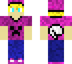 purple cat boy