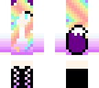 rainbow fox girl