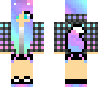 rainbow foxgirl