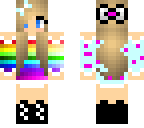 rainbow girl