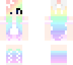 rainbow lady