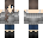 realistic winter brunette