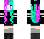 two tone punk girl