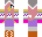 wierd winter girl