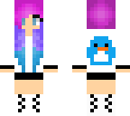 bi girl with no hood