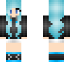 blue and gray hoodie girl