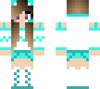 cool girl blue