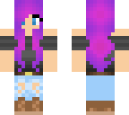 cool girl skin