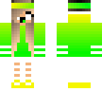 cute green nerd