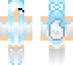 edited ice wolf skin