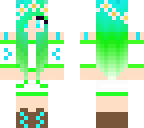 green girl