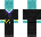 ice slime in a suit