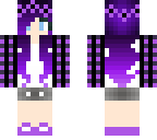 improved purple hair girl