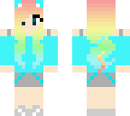 kawaii rainbow cat
