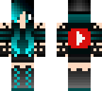 me girl youtube skin