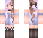 pastel cold girl