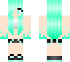 pixelated girl