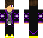 purple and black