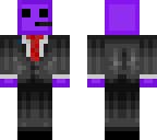 purple slime in suit