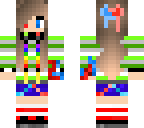 red and blue