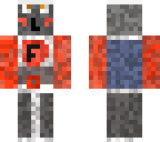 red blue skin