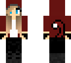red cat girl