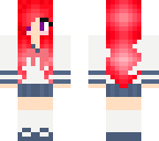 red hair school girl