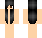 black hair skin base