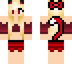 blonde catgirl