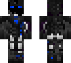 blue cyborg