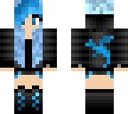 blue dragon girl
