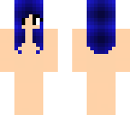 blue hair skin base