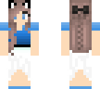 blue version of prom dress