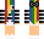 chibi rainbow girl