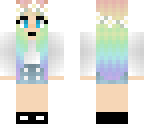 edit of rainbow girl