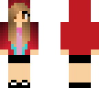 edit of red hoodie girl