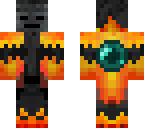 fire wither skeleton