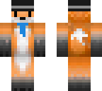 fox with hat and tie