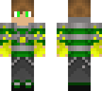 green boy with magic