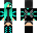 green ninja girl