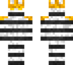 king black white