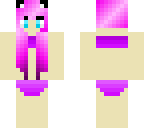 purple bikini edit