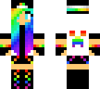 rainbow girl