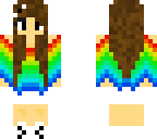 rainbow girl
