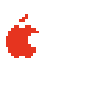 red apple