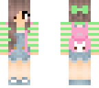 toddler girl with backpack
