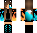 blue fire girl