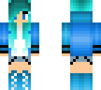 blue girl
